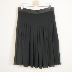 SANDRO Pleated Skater Skirt